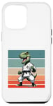 Coque pour iPhone 12 Pro Max T.Rex Karate Gi Ceintures noires Force de position puissante