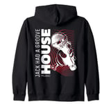 House Music Soulful Deep House Music Zip Hoodie