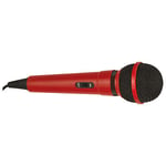 Dynamic Handheld Karaoke Microphone with 3.5mm Plug Red