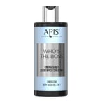 Apis Whos the Boss Energizing Body Wash Gel 3in1 Men Hyaluronic Acid 300ml