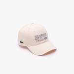 Lacoste Casquette Sport Édition Olympic Heritage Paris 1924 Taille M Beige