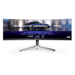 AOC AGON PD49 - 49 Inch DQHD Gaming Monitor, QD OLED, 240Hz, 0.03ms, HDR400, 1.07B Colours, Height Adjust, 8W x 2 Speakers, USB-Hub (5120 x 1440 / HDMI 2.1 x 2 / DP 1.4 x 1 / USB 3.2 / USB-C)