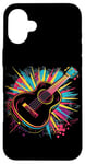 Coque pour iPhone 16 Plus Ukulele Splotch Guitalele