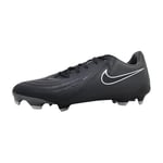 Nike Homme Phantom Gx II Academy FG/MG Football Soccer Shoe, Black/Black, 42.5 EU