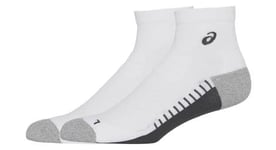 Chaussettes unisexe asics performance run quarter blanc