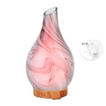 100ml Diffuser Air Mist Maker Desktop Car Bedroom Light Humidifier (UK Plug)