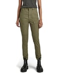 G-STAR RAW Women's Kafey Cargo Ultra High Skinny Hose, Green (shadow olive D21099-C105-B230), 27W / 30L