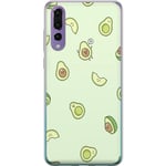 Huawei P20 Pro Gennemsigtigt Telefoncover Avokado