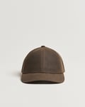 Varsity Headwear Oilskin Baseball Cap Chestnut Brown