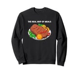 Funny Steak The Real MVP Of Meals For Steak Lovers Sweatshirt