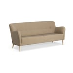 Swedese Nova soffa 3-sits 200 cm MLF 12 Mordon-ask naturlack