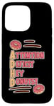 Coque pour iPhone 15 Pro Max Attention Deficit Hey Donuts Jeux de mots sur le TDAH