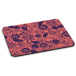 SUMMER FLOWERS PC COMPUTER MOUSE MAT PAD - Floral Pattern Pink Rose Daisy