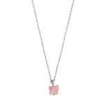 Nordahl Andersen Noa Kids Butterfly rodinerat silver Halsband