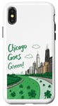 Coque pour iPhone X/XS Chicago's St. Paddy's Day Chicago - Shamrock Chicago River