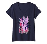 Womens My Little Pony Girl Magic with Twilight Sparkle V-Neck T-Shirt