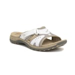 Earth Spirit Wickford Womens White Mule Sandal Size Uk 3,4,5,6,7,8