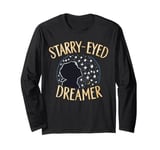 Astronomy Starry Eyed Dreamer Stargazers Inspirational Top Long Sleeve T-Shirt