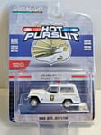 GREENLIGHT 1969 JEEP JEEPSTER TOLEDO POLICE 1/64 42920-A HOT PURSUIT 35