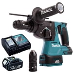 Makita DHR243Z 18V Brushless SDS+ Rotary Hammer Drill 1 x 5.0Ah Battery Charger