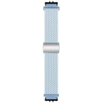 BK Flettet magnetisk klokkereim Samsung Galaxy Fit 3 - Fog Blue