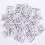 Torkmedelspåsar, 200-pack X 1g Silica Gel-påsförpackning Fukt 5G