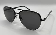 New Foster Grant Womens Diamante Pilot Style Designer Sunglasses - MaxBlock