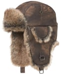 MJM Trapper 42 Faux Leather Mel Brown XL Brown Natural