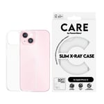 CARE by PanzerGlass iPhone 15 FASHION X-Ray Soft Basic Deksel - Gjennomsiktig