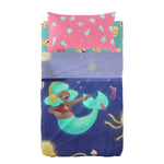 Jeu de draps HappyFriday Mr Fox Happy Mermaid Multicouleur Lit de bébé 2 Pièc