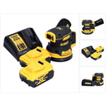 Dcw 210 P2 Ponceuse excentrique sans fil 18 v 125 mm Brushless + 2x batterie 5,0 Ah + chargeur - Dewalt