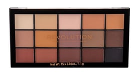 Makeup Revolution London Re-loaded luomiväripaletti 16,5 g, Basic Mattes