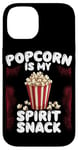 Coque pour iPhone 14 Popcorn is My Spirit Snack Popcorn