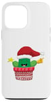 iPhone 13 Pro Max FUNNY CHRISTMAS TSHIRT. CHRISTMAS CACTUS. BELL STAR AND HAT Case