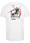 Urban Classics Metal Gear Solid Action Tee (white,5XL)