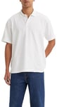 Levi's Men's Authentic Polo Shirt, Bright White, L