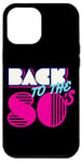 Coque pour iPhone 12 Pro Max Cool Back to 80's, vintage rétro 80's Outfit Graphic Design