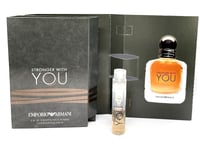 ARMANI EMPORIO STRONGER WITH YOU 1.2ml EDT POUR HOMME MINI SPRAY