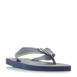 Havaianas Womens Ladies - Woven Strap Flip Flops - Navy Fabric - Size EU 39