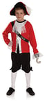 Pirate Captain Hook Childs Boys Book Week Fancy Dress Costume - L- 136cms