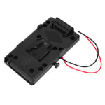 Battery Back Pack Plate Adapter For V Shoe Mount Camera Camcorder