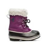 Sorel Yoot Pac Nylon Wp Unisex Kids Winter Boots, Wild Iris Dark Plum 2024, 13 UK