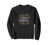 Merry Christmas - Happy Holiday - Happy New Year - Xmas Tree Sweatshirt