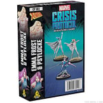 Atomic Mass Games | Marvel Crisis Protocol: Emma Frost & Psylocke | Miniatures Card Game | Ages 14+ | 2 Players | 90 Minutes Playing Time