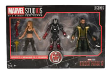 Marvel Legends First 10 Years Pepper Potts, Iron Man Mark XXII & Mandarin 3-Pack