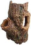 TRIXIE Grotte souche d'arbre, pour aquarium ou terrarium, 21 cm