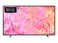 Samsung Gq65q60cau - 65" Diagonal Klass Q60c Series Led-Bakgrundsbelyst Lcd-Tv - Qled - Smart Tv - Tizen Os - 4K Uhd (2160P) 3840 X 2160 - Hdr - Quantum Dot, Dubbel Led - Svart