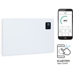 Klarstein - Radiateur Electrique Smart à Faible Consommation d'Energie, 1500W Chauffage Electrique d'Intérieur avec Thermostat, Chauffage d'Appoint