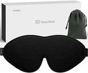 onaEz Sleep Masks, 2022 Upgraded 100% Darkness 3D Sleep Eye Mask with 12mm Rece