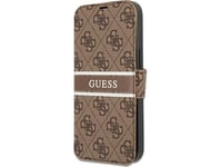 Guess Guess Gubkp13s4gdbr Iphone 13 Mini 5,4" Brązowy/Brown Book 4G Stripe